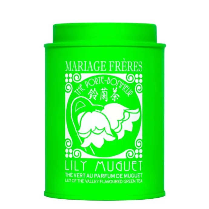 MARIAGE FRÈRES Les Flacons Collectors | LILY MUGUET^RARE MILKY BLUE